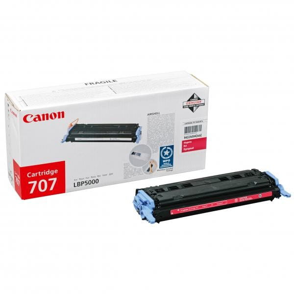 Canon oryginalny toner CRG707, magenta, 2000s, 9422A004, Canon i-SENSYS LBP5000,5100,5101, O