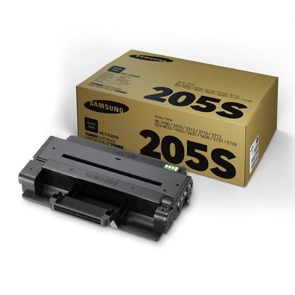 HP oryginalny toner SU974A, MLT-D205S, black, 2000s, 205S, Samsung ML-3310, 3312, 3710, 3712, SCX-4833, 5637, 5639, 5, O