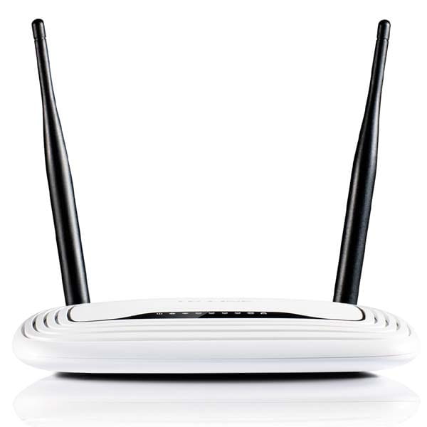 TP-LINK router TL-WR841N 2.4GHz, extender/ wzmacniacz, access point, 300Mbps, zewnętrzna anténa, 802.11n, sieć dla gości, WISP