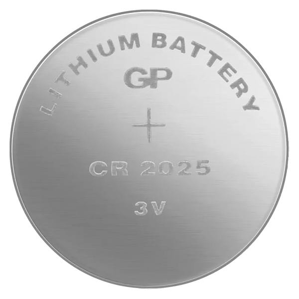 Bateria litowa, CR2025, 3V, GP, blistr, 2-pack