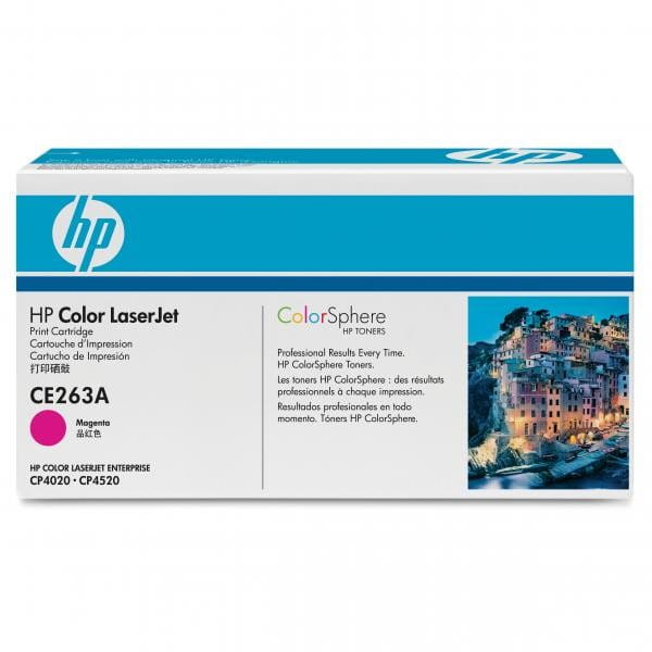 HP oryginalny toner CE263A, magenta, 11000s, HP 648A, HP Color LaserJet CP4025, CP4525, O