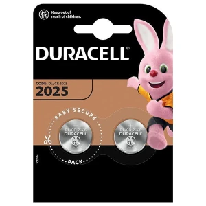Bateria litowa, CR2025, CR2025, Duracell, blistr, 2-pack, 42442