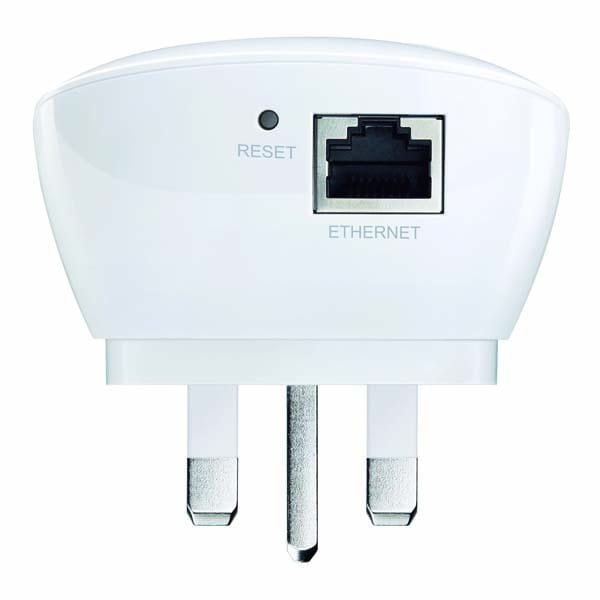 TP-LINK extender/ wzmacniacz TL-WA850RE 2.4GHz, 300Mbps, zintegrowana bateria anténa, 802.11n, Most Ethernet, WPS