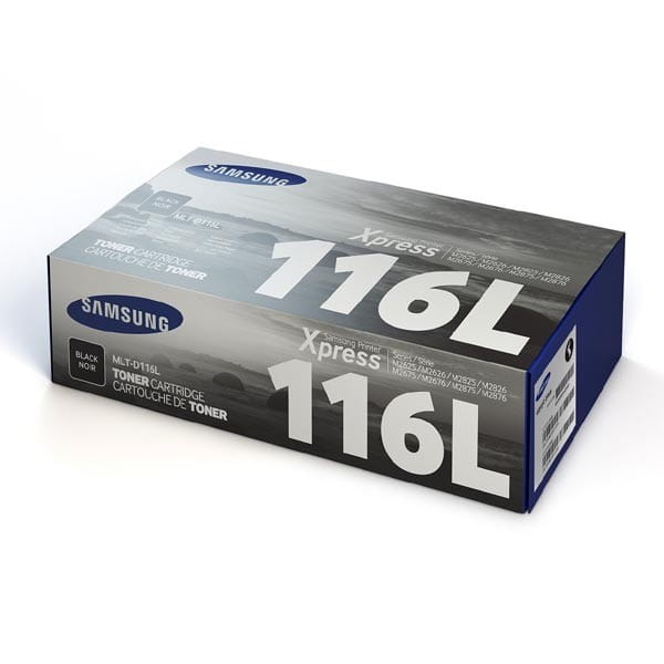 HP oryginalny toner SU828A, MLT-D116L, black, 3000s, 116L, high capacity, Samsung Xpress M2625, 2675, 2825, 2835, 2875, 2885, O