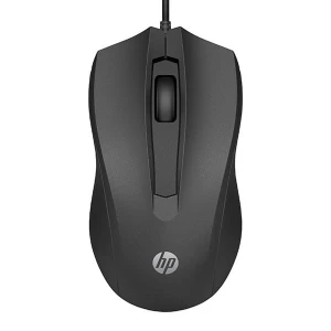 Mysz przewodowa, HP 100, czarna, optyczna, 1600DPI