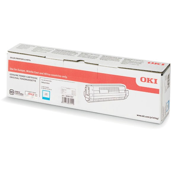 OKI oryginalny toner 46861307, cyan, 10000s, OKI 834, 844, O