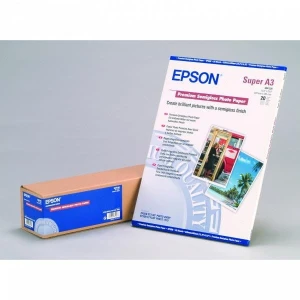 Epson Premium Semigloss Photo, C13S041328, foto papier, półpołysk, biały, Stylus Photo 1270, 2000P, A3+, 251 g/m2, 20 szt., atrame