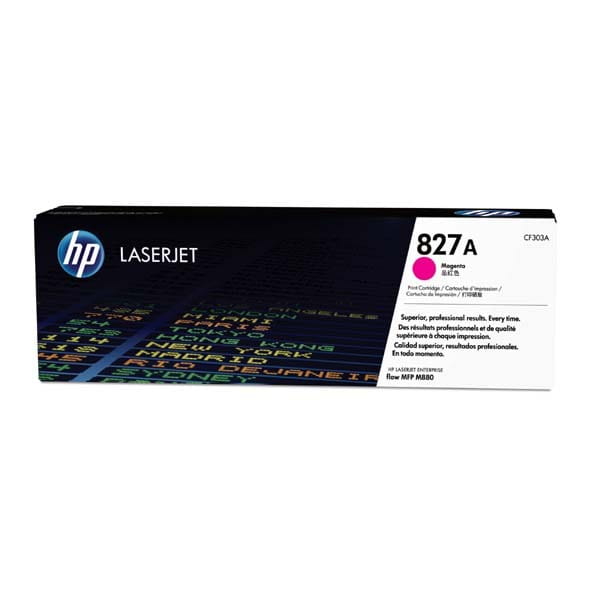 HP oryginalny toner CF303A, magenta, 32000s, HP 827A, HP Color LaserJet MFP M880z, 850g, O