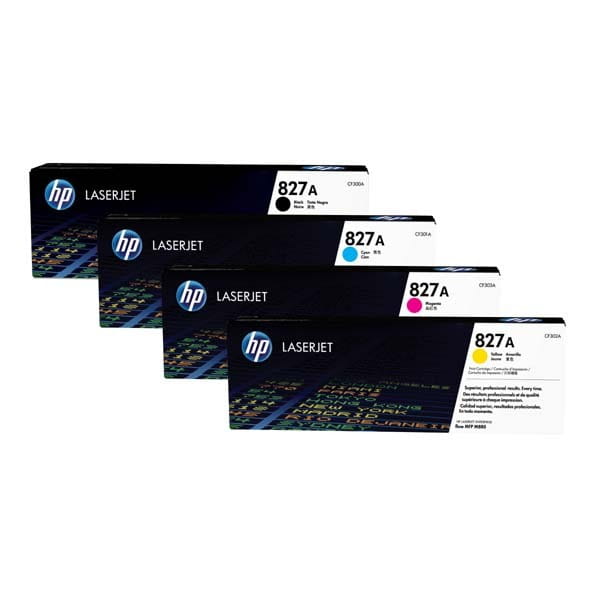 HP oryginalny toner CF302A, yellow, 32000s, HP 827A, HP Color LaserJet MFP M880z, 850g, O