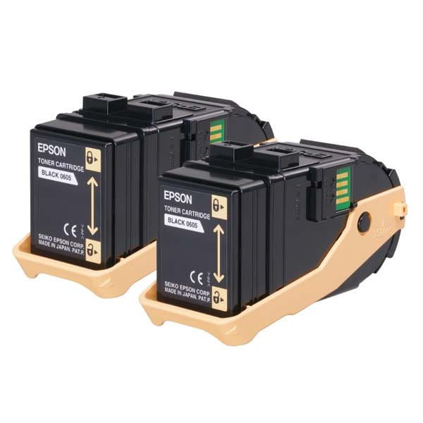 Epson oryginalny toner C13S050609, black, 13000s, Epson Aculaser C9300N, dual pack, O