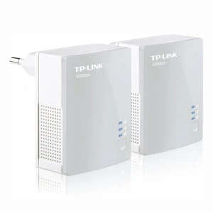 TP-LINK powerline (LAN przez 230v) TL-PA4010 KIT 500Mbps, Zasięg 300m, szyfrowanie AES