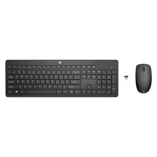 HP Wireless Keyboard &amp; Mouse, Zestaw klawiatur z myszą optyczną bezprzewodową, AAA, CZ/SK, multimedialny, USB-A Dongle typ 2.4 [GH