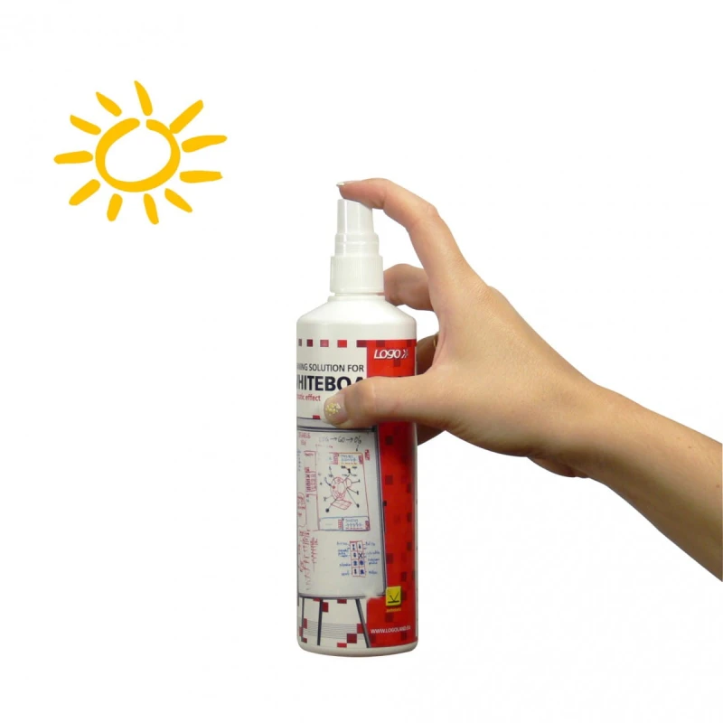 Środki czyszczące płyn, na białe tablice, 250 ml, LOGO