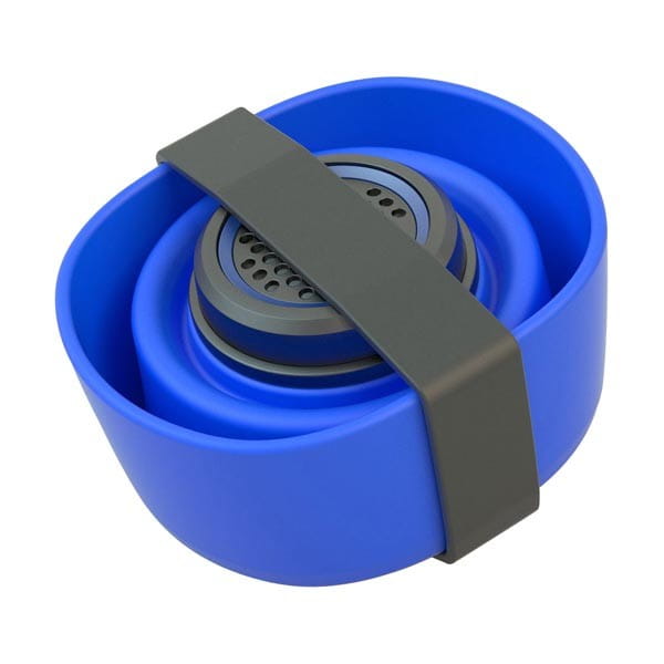YZSY Głośnik Bluetooth SALI, 3W, niebieski, regulacja głośności, składany, wodoodporny