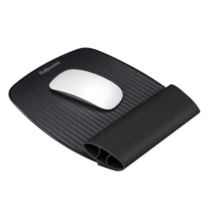 Podkładka pod mysz i nadgarstek, I-Spire, ergonomiczna, miękka, czarna, Fellowes
