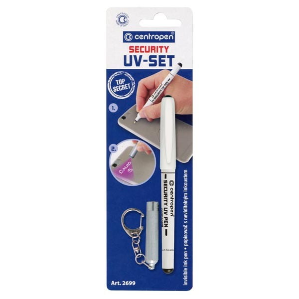 Centropen, pisak 2699, UV, 1szt, 0,6-1mm, specjalny permanentny tusz, cena za 1 szt