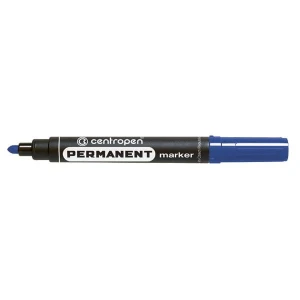 Centropen, marker 8566, niebieski, 10szt, 2.5mm, na bazie alkoholu, cena za 1 szt