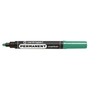 Centropen, marker 8566, zielony, 10szt, 2.5mm, na bazie alkoholu, cena za 1 szt