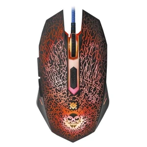 Mysz przewodowa, Defender Shock GM-110L, czarna, optyczna, 3200DPI