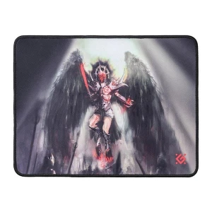 Podkładka pod mysz, Angel of Death, do gry, czarna, 36x27 cm, Defender, EOL