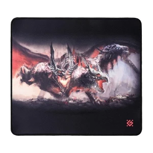 Podkładka pod mysz, Cerberus XXL, do gry, czarna, 40x35,5 cm, Defender