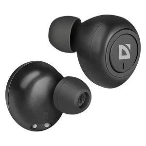Defender Twins 638, słuchawki z mikrofonem, bezprzewodowaczarna, douszne, BT 5.0, TWS, etui z ładowarką typ bluetooth