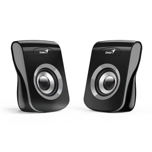 Genius głośniki SP-Q180, 2.0, 6W, czarno-szary, regulacja głośności, stołowy, 150Hz-20kHz, EOL