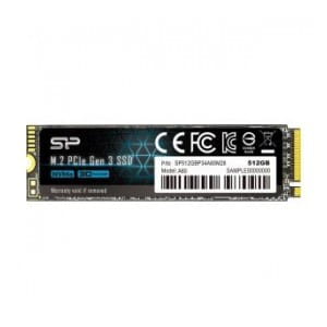 Dysk SSD Silicon Power A60 512GB PCIe Gen3x4 NVMe (2200/1600 MB/s) 2280