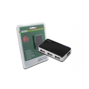 Hub USB DIGITUS DA-70220 4xUSB 2.0 aktywny czarny