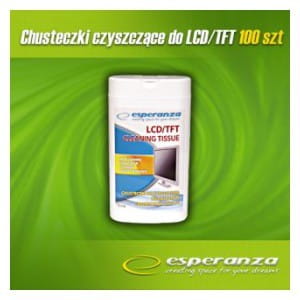 Chusteczki czyszczące Esperanza ES106 do monitorów i ekranów LCD/TFT