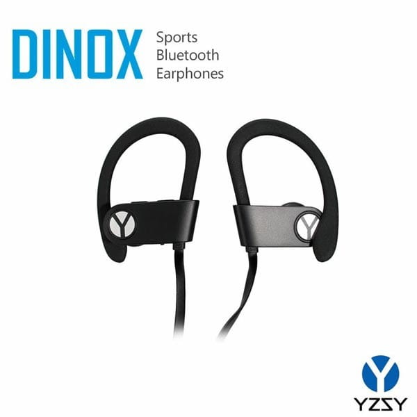 YZSY DINOX Sports &amp; Outdoor, słuchawki z mikrofonem, regulacja głośności, czarna, bluetooth