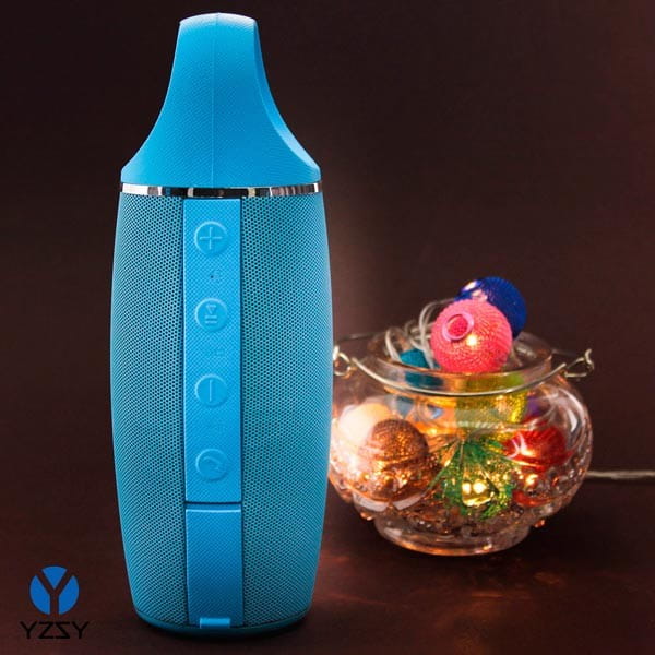 YZSY głośnik bluetooth, FLABO, 2x5W, niebieski, regulacja głośności