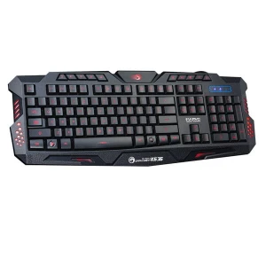Marvo K636, klawiatura US, do gry, podświetlona rodzaj przewodowa (USB), czarna