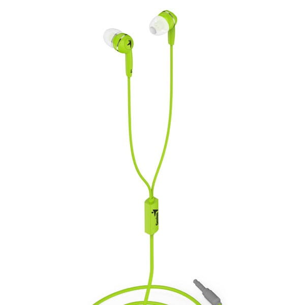 Genius HS-M320, słuchawki, bez regulacji głośności na przewodzie, zielony, douszne typ 3.5 mm jack