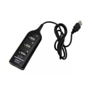 Hub USB Esperanza EA116 4xUSB 2.0 czarny