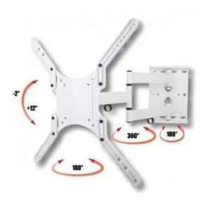 Uchwyt ścienny Techly 23"-55", 45kg obrotowy