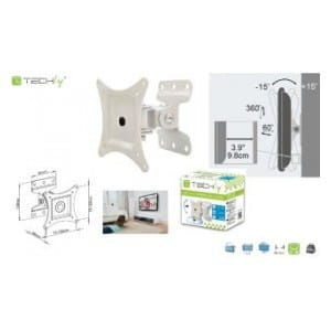 Uchwyt ścienny Techly 13"-30", 23kg regulowany