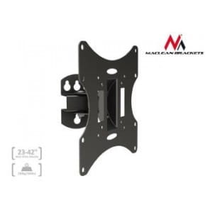 Uchwyt do telewizora lub monitora Maclean MC-501A B 23-50" 30kg czarny max VESA 200x200