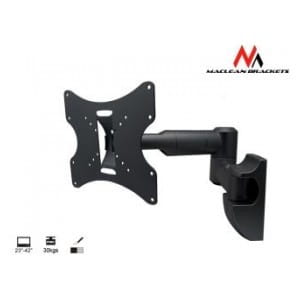 Uchwyt do telewizora lub monitora Maclean MC-503A B 23-42" 30kg czarny max VESA 200x200