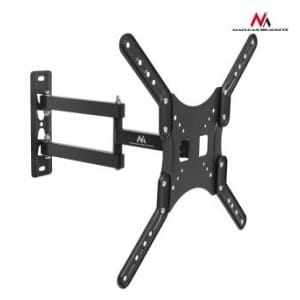 Uchwyt do telewizora lub monitora Maclean MC-759, uniwersalny, max vesa 400x400, 13-55", 30kg, czarny