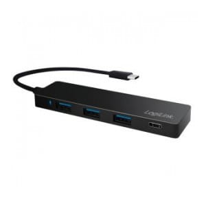 Hub USB-C 3.1 LogiLink UA0311 4 porty, Ultra Slim