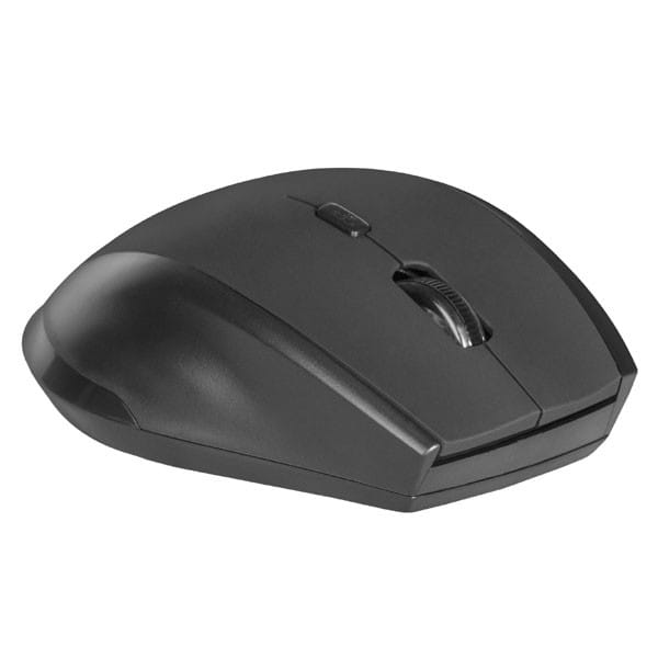 Defender Mysz Accura MM-365, 1600DPI, 2.4 [GHz], optyczna, 6kl., 1 scroll, bezprzewodowa, czarna, 2 szt AAA, nano odbiornik