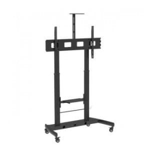 Stojak mobilny Techly 52''-110'', 120kg, Płynną regulacją wysokości