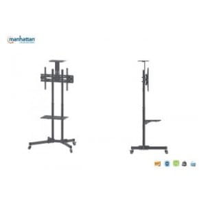 Stojak mobilny Manhattan 37"-70", 50kg 2 półki