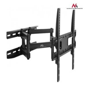 Uchwyt do telewizora lub monitora Maclean MC-760, uniwersalny, max VESA 400x400, 26-55", 30kg, czarny