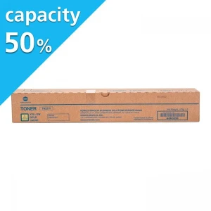 Konica Minolta oryginalny toner TN221Y, yellow, 10500s, A8K325H, A8K325F, połowa pojemności, Konica Minolta Bizhub C227, C287, O