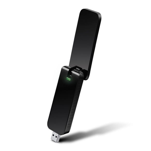 TP-LINK USB klient Archer T4U 2.4GHz i 5GHz, 1300Mbps, zintegrowana bateria anténa, 802.11ac, Ultra szybki adapter USB, odchylana