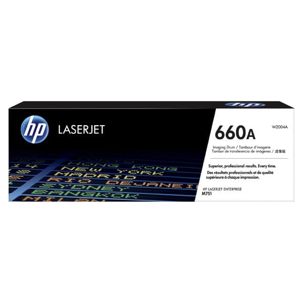 HP oryginalny bęben W2004A, HP 660A, 65000s, HP Color LaserJet Enterprise M751 Series
