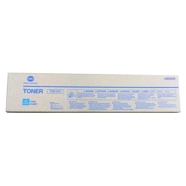 Konica Minolta oryginalny toner TN514C, cyan, 13000s, A9E845H, Połowa pojemności, Konica Minolta Bizhub C458, C558, C658, O