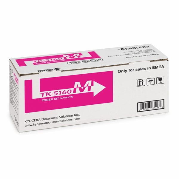 Kyocera oryginalny toner TK-5160M, magenta, 12000s, 1T02NTBNL0, Kyocera ECOSYS P7040cdn, O